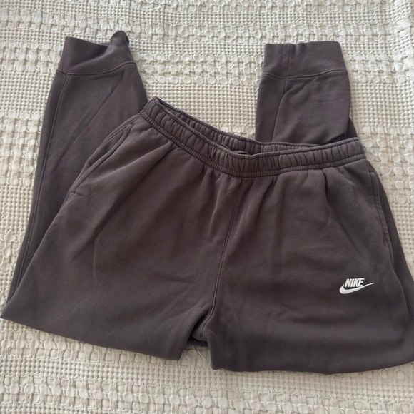 Nike  Dark Brown Joggers - Picture 1 of 3